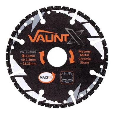 Vaunt X Diamond Blade Turbo Multi-Purpose 115mm