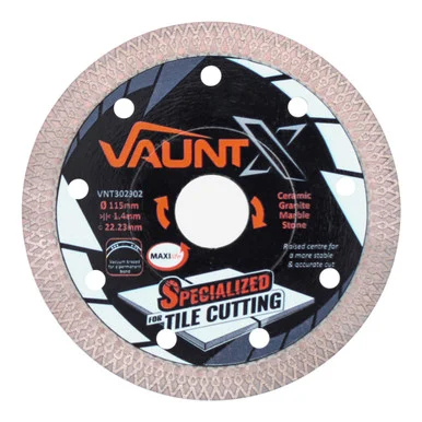 Vaunt X Diamond Specialist Tile Cutting Blade 115mm