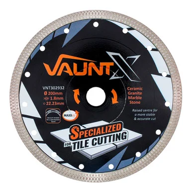 Vaunt X Diamond Specialist Tile Cutting Blade 200mm