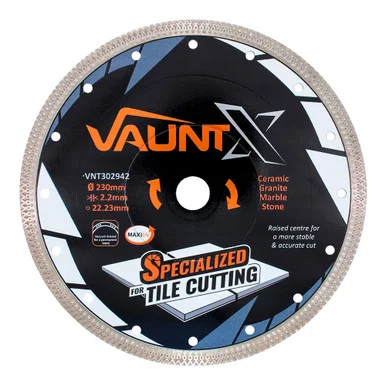 Vaunt X Diamond Specialist Tile Cutting Blade 230mm