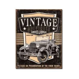 Vintage Originals - Pickup Tin SIgn