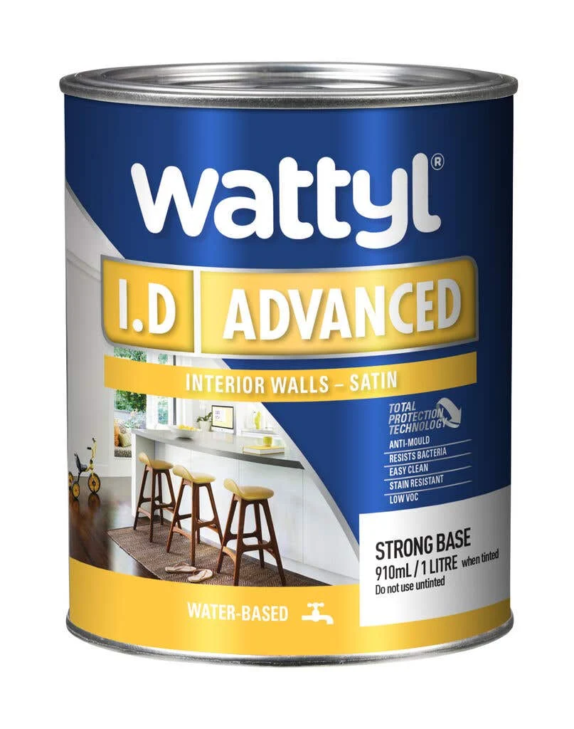 Wattyl I.D Advanced Satin Strong Base 1L