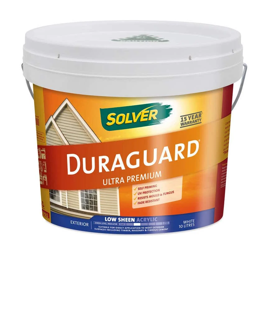 Wattyl Solver Duraguard Low Sheen White 10L