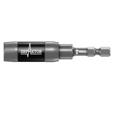 Wera Impaktor '8977/4 IMP R' Bit Holder With Retaining Ring - 1/4'' x 75mm